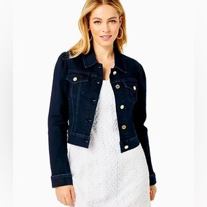 NWT Lilly Pulitzer Laylani Denim Jacket